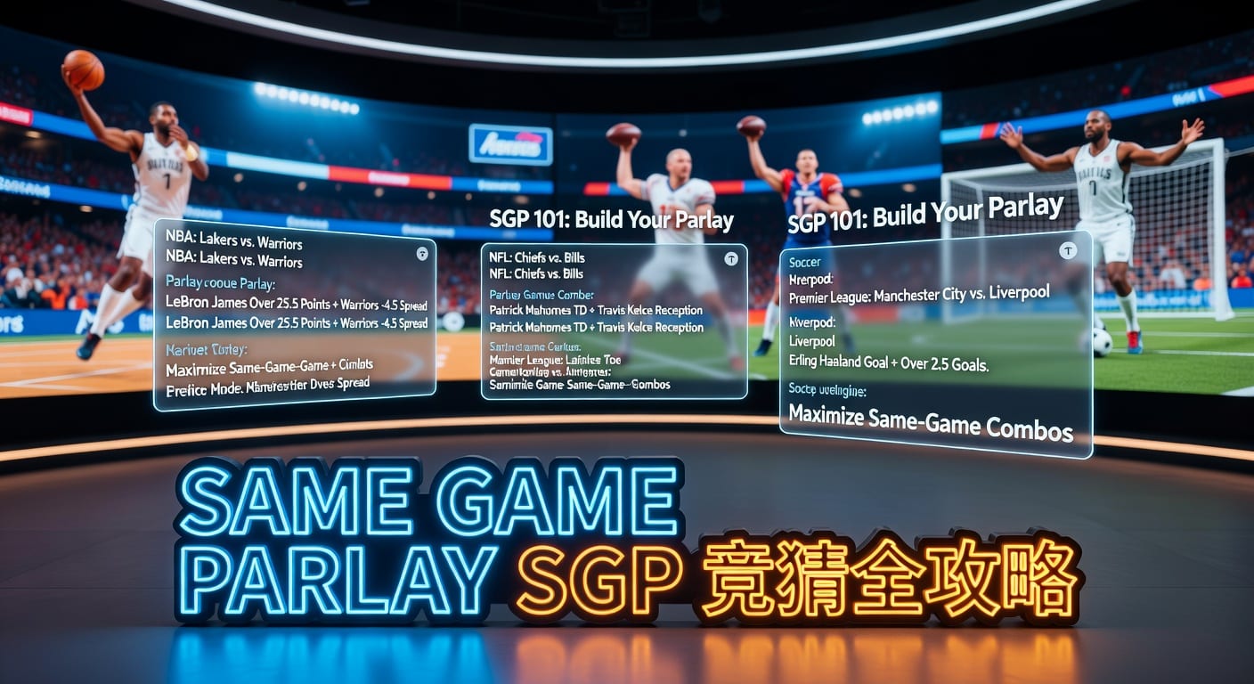 超级过关 Same Game Parlay SGP 详解：策略避坑指南