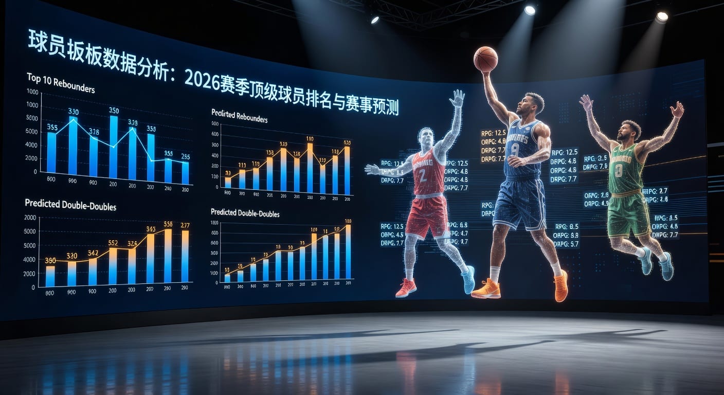球员篮板排名：NBA最新抢板王数据分析