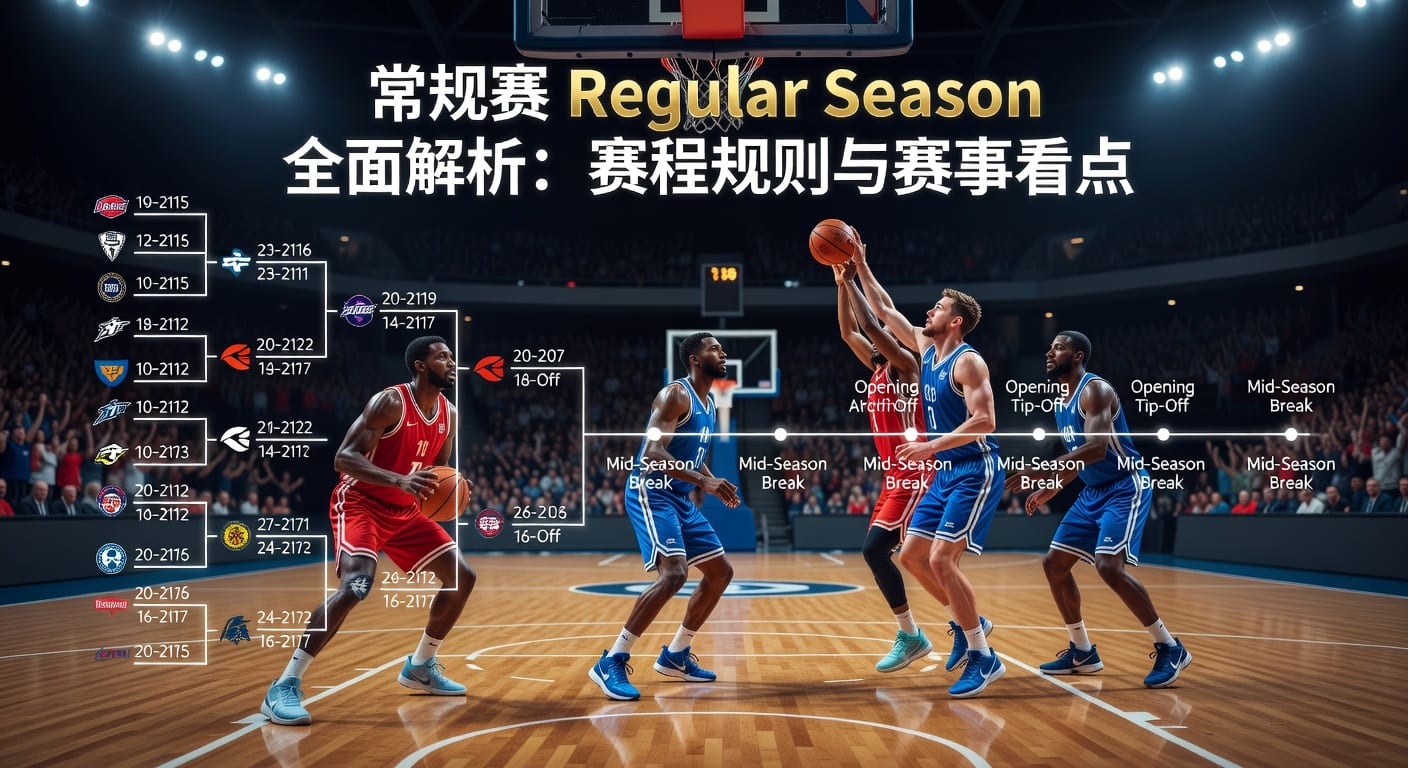 常规赛 regular season 最新积分榜赛程预测