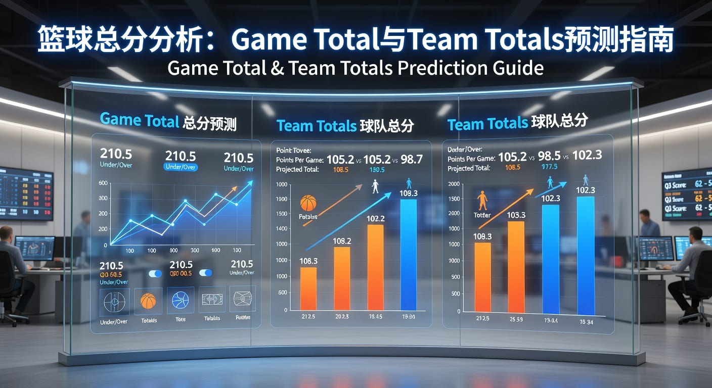 篮球总分预测：Game Total与Team Totals分析技巧