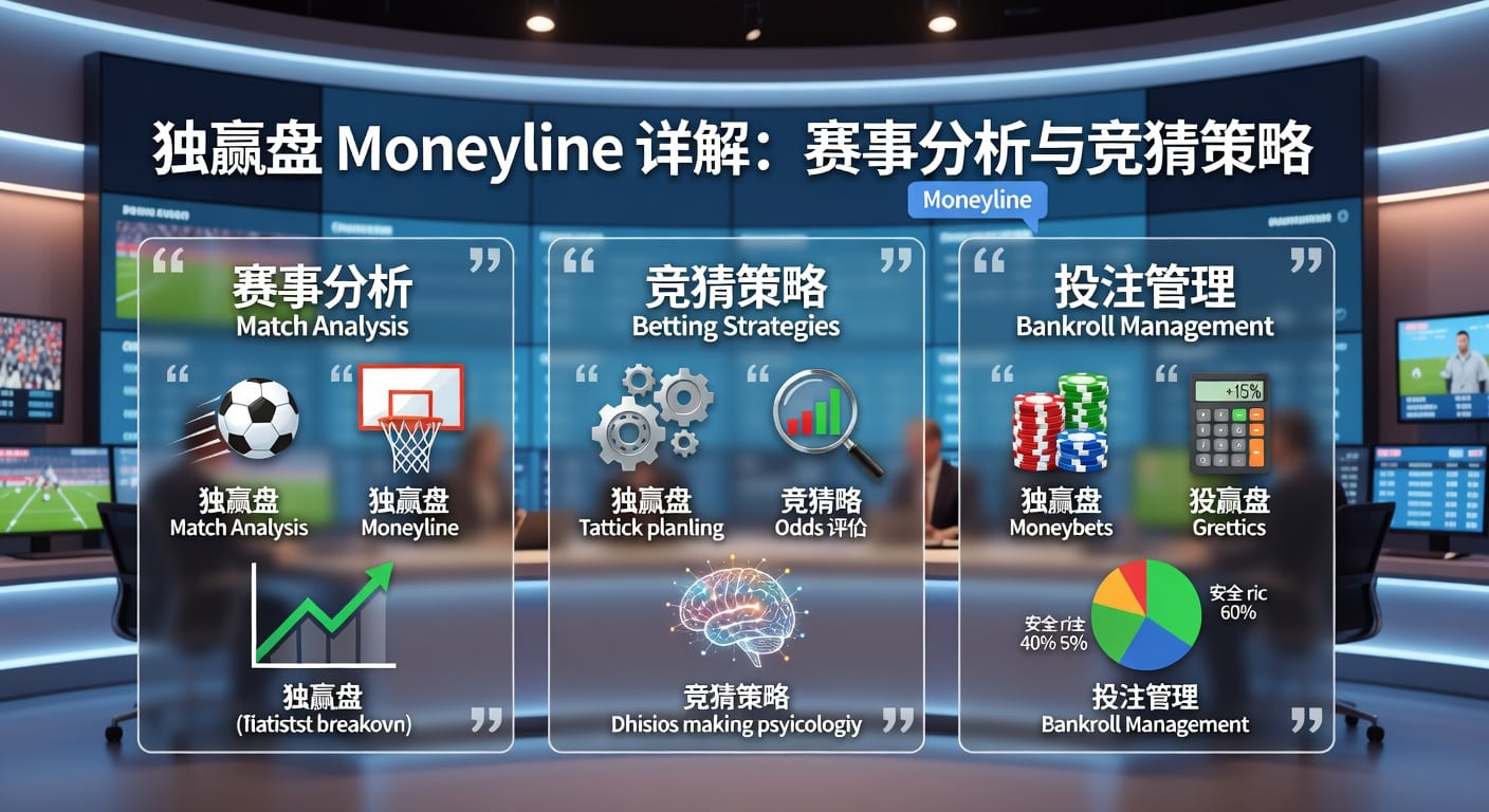 1X2 独赢 Straight Bet Moneyline 赛事分析指南